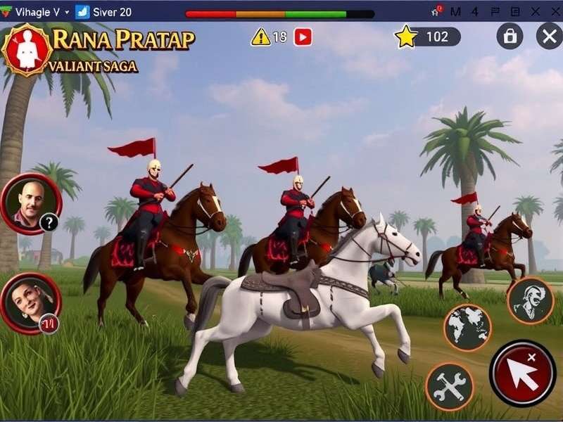 Rana Pratap Valiant Saga Gameplay Features